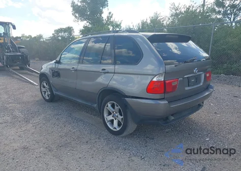 2005 BMW X5 3.0I из США, поврежденный, VIN 5UXFA13565LY03856